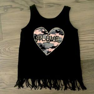 Girls Childrens Place Love Tank 10/12